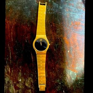 Vintage Movado Gold Watch